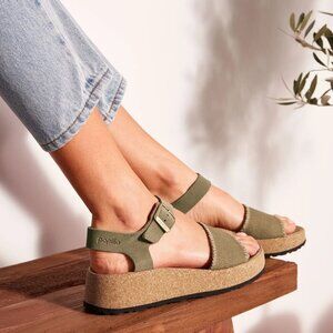 Birkenstock Glenda Suede Leather-Textile | 42